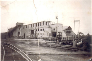 La Planta, destruida en 1990. Patrimonio Industrial de la Compañía de Tharsis, construido a partir de la segunda mitad del s. XIX, expoliado y destruido a finales del s. XX. / Foto: Archivo Municipal de Aljaraque.