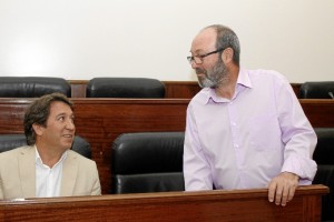 Ruperto Gallardo y Pedro Jiménez. / Foto: José Rodríguez.