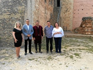 Momento de la presentación del XXXII edición del Festival de Teatro y Danza Castillo de Niebla.