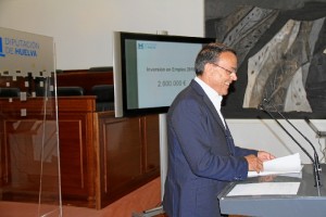 Ignacio Caraballo, presidente de la Diputación Provincial de Huelva. 