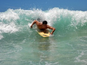 Gold Coast, ciudad en la que ha vivido durante 15 meses, es un paraíso para los surferos de todo el mundo.