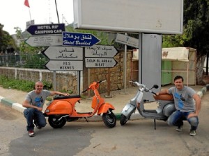 Una cita en la que espera vivir una nueva experiencia. / En la imagen, en una ruta que realizó por Marruecos.