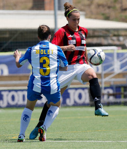 Pese a no realizar un partido completo, al menos el equipo de Huelva mereció un punto. / Foto: www.lfp.es.