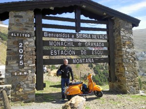 Aprovechará para hacer una visita a Italia en estos tres días. / En la foto, en Sierra Nevada.