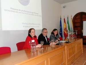 Un momento de la jornada de trabajo organizada por la Consejería de Salud en Huelva.