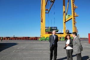 Visita de la secretaria general de Innovación, Industria y Energía de la Junta de Andalucía, María José Asensio.