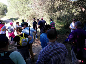 Voluntarios colaboran con la Guardia Civil.