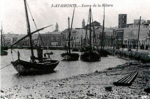 Estero de La Ribera de Ayamonte. / Foto: reocities.es.