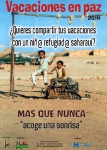 Cartel del programa 'Vacaciones en Paz'.