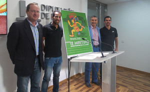 Un momento de la presentación del 12º Meeting Iberoamericano de Atletismo.