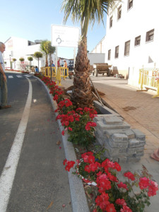 Obras en San Bartolomé de la Torre.