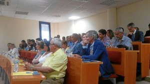 Un momento de la presentación del libro en la FOE.