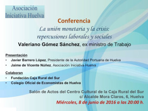 Invitación a la conferencia. 