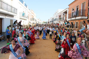 Paseillo a cargo de la Corte de Honor.