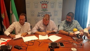 Convenio de colaboración entre el Consistorio de Cartaya y Cruz Roja.