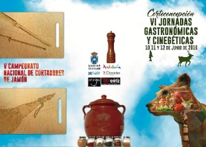 Cartel de las  VI Jornadas Gastronómicas y Cinegéticas.