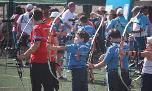 Gran actuación de los arqueros onubenses en el Campeonato celebrado en Almería.