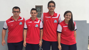 Representantes del CODA en el Campeonato que se celebra en Valladolid.