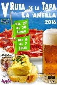 Cartel de la cita gastronómica. 