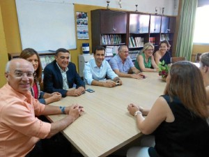 Las obras en el centro escolar comenzarán la semana próxima. 