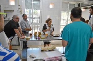 Un momento del taller que se está celebrando en Punta Umbría.