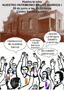 Cartel de la actividad de este martes 28 de junio. 