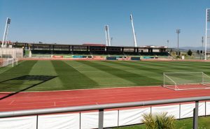 Instalaciones de Las Rozas, escenario del sorteo y del partido de cuartos de final de la Copa de la Reina entre el Sporting y el Atlético de Madrid.