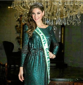 Miss World Huelva actual, María José García. 