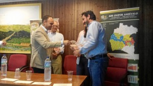 Un momento de la Jornada Técnica organizada por OVIPOR y Cooperativas Agroalimentarias de Andalucía en Paymogo.