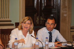 Berta Centeno y Ángel Sánchez.