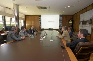 Un momento del encuentro celebrado este viernes. 