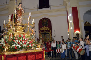 Ante la imagen de San Juan Bautista termina la Alborá