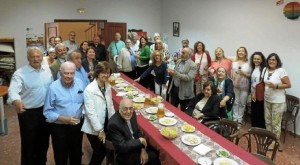 Almuerzo de hermandad.