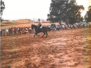 El domingo se viven momentos de convivencia en el campo. 