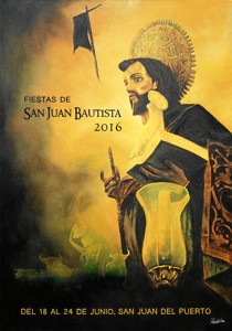 Cartel de las Fiestas de San Juan del Puerto 2016.