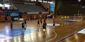 El Andrés Estrada alberga los partidos de fútbol sala.