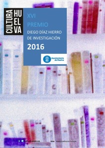 Cartel del  XVI Premio Díaz Hierro de Investigación. 