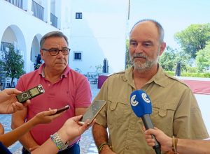 Un momento de la inauguración del curso de verano en la sede rabideña de la UNIA.