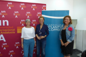 Esperanza Morillo, Teresa Viejo y Yolanda Pelayo.