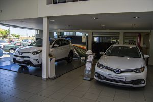 La Exposición de vehículos Toyota que podemos apreciar en el concesionario onubense cubre las máximas expectativas