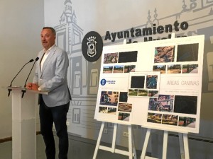 Rueda de prensa de presentación de las áreas caninas.