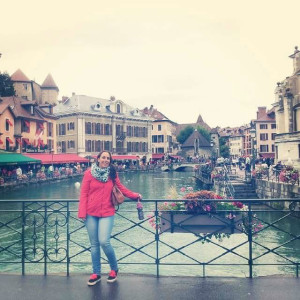 En la ciudad francesa de Annecy. 