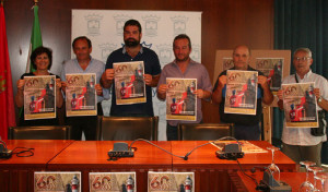 Un momento de la presentación en el Ayuntamiento de la campaña de socios de la AD Cartaya.