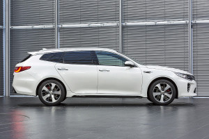 El Kia Optima Sportwagon, que saldrá al mercado en el próximo septiembre, se espera que constituya un acontecimiento