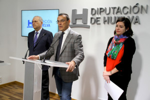 Rueda de prensa del convenio de Diputación con Resurgir.