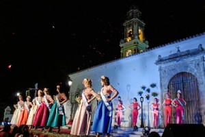 Candidatas a Reina de la Villa 2016.