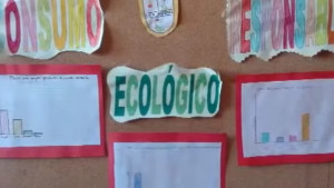 Los alumnos aprendieron conceptos como el de consumo ecológico.