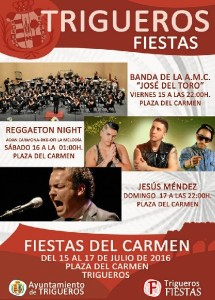 Cartel de las fiestas.