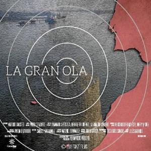 Cartel de 'La gran ola', el nuevo documental del realizador onubense Fernando Arroyo. 