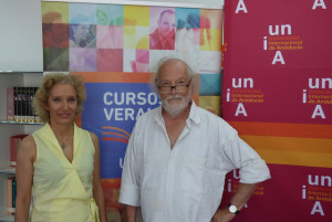 Representantes del curso de arteterapia.